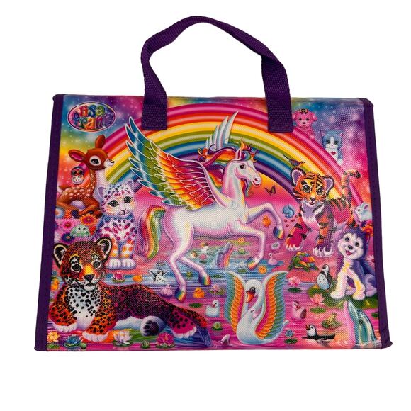 Lisa Frank Trifold Pegasus Artwork, Puzzle & Stickers Organizer Set - Picture 1 of 8